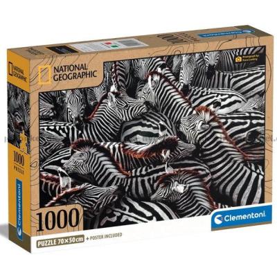 National Geographic: Zebror, 1000 bitar