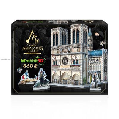 3D: Assassins Creed - Notre Dame, 860 bitar