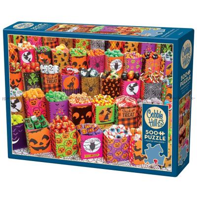 Halloween godis, 500 bitar