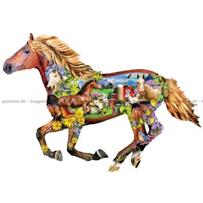Schory: Hästarna - Format, 800 bitar