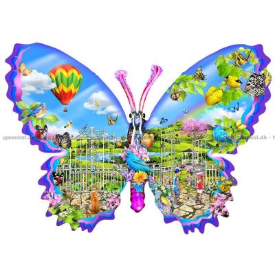 Schory: Fjärilar i trädgården - Format, 1000 bitar