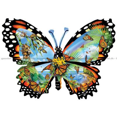 Schory: Monark fjärilar - Format, 1000 bitar