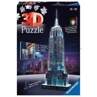 3D: Empire State Building - om natten, 216 bitar