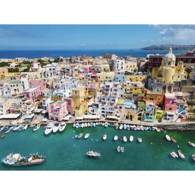 Bild av Italien: Färgglada Procida, 1500 bitar