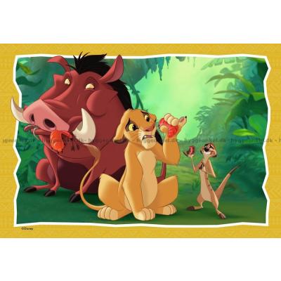Bild av Disney: Lejonkungen, 2x24 bitar