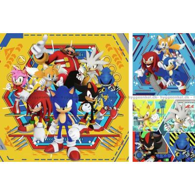 Bild av Sonic, 3x49 bitar