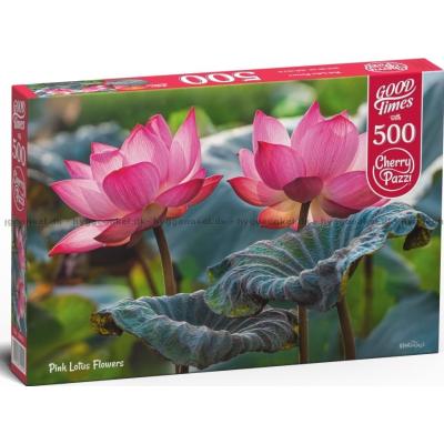 Rosa Lotusblomma, 500 bitar
