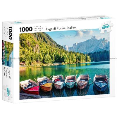 Lago di Fusine, Italien, 1000 bitar