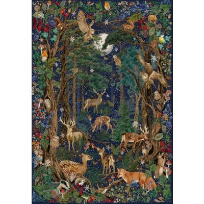 Bild av Naturen kallar: Djur i skogen, 1000 bitar