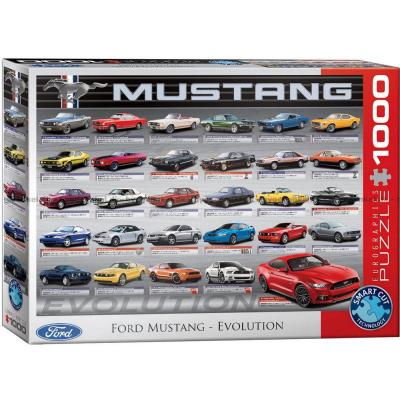 Mustang bilar, 1000 bitar