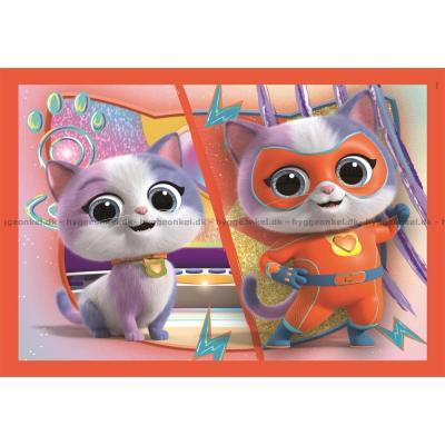Bild av Disney: SuperKattungar, 4 i 1, 12 bitar