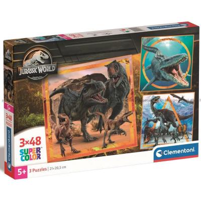 Jurassic World: Dinosaurier, 3x48 bitar
