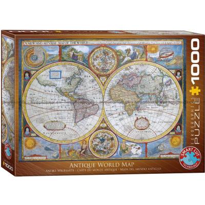 Antikens världskarta, 1000 bitar