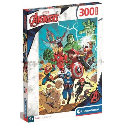 Marvel: Avengers - Redo för strid, 300 bitar