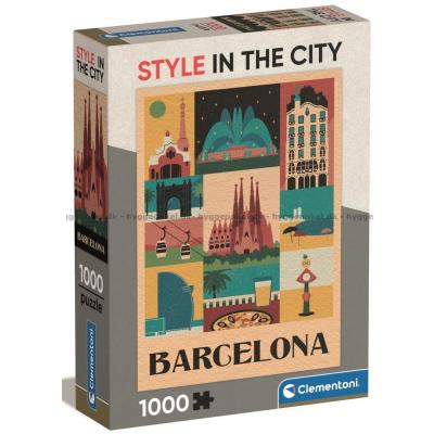 Städer: Barcelona, 1000 bitar