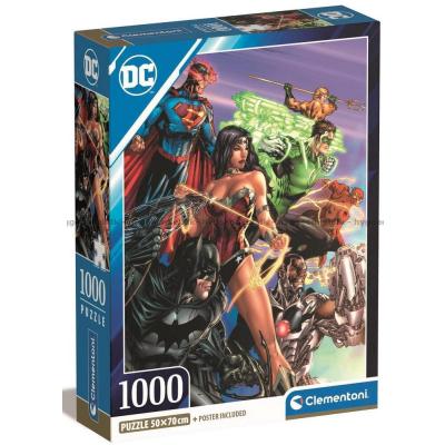 DC: Justice League - I aktion, 1000 bitar