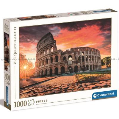 Solnedgång vid Colosseum, 1000 bitar