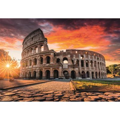 Bild av Solnedgång vid Colosseum, 1000 bitar