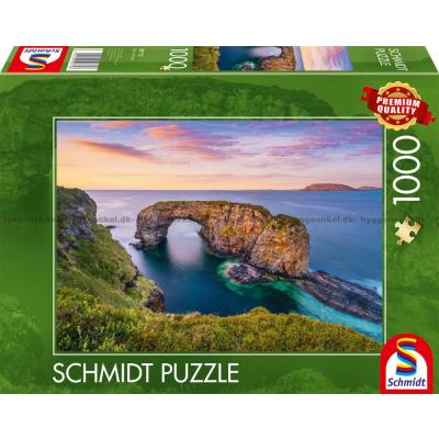 Irland: Great Pollet sea arch, 1000 bitar