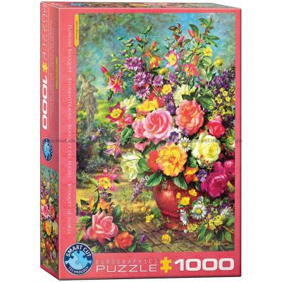 Wiiliams: Blomsterbukett, 1000 bitar