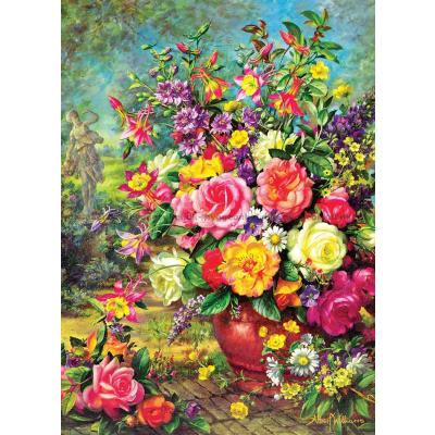 Bild av Wiiliams: Blomsterbukett, 1000 bitar