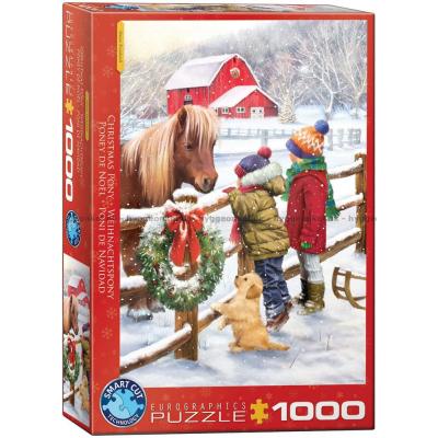 Treadwell: Ponny vid juletid, 1000 bitar