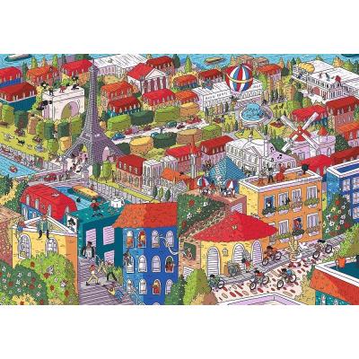 Bild av Små detaljer: Paris, 1000 bitar