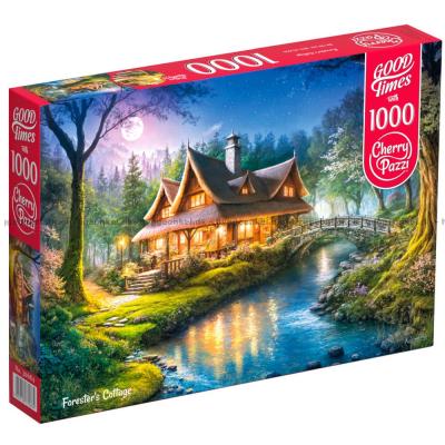 Skogvaktarens hus, 1000 bitar