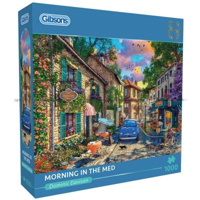 Davison: Morgon vid Medelhavet, 1000 bitar