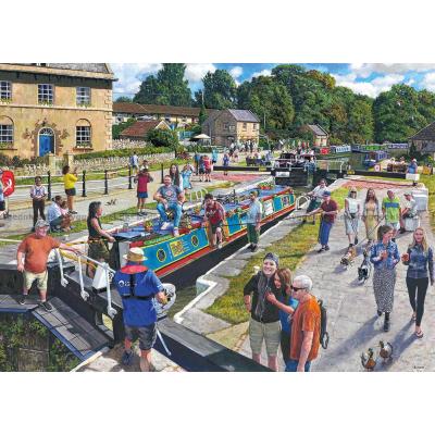 Bild av Sluss i Wiltshire, 1000 bitar
