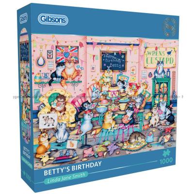 Smith: Katten fyller år, 1000 bitar