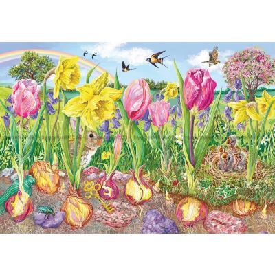 Bild av Daughters: Blomlökar och rotfrukter, 4x500 bitar
