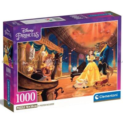 Disney prinsessar: Skönheten och Odjuret, 1000 bitar
