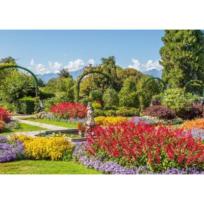 Bild av Italien: Villa Pallavicino parken, 1000 bitar