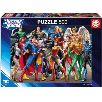 DC: Justice League - Hjältarna ställer upp, 500 bitar