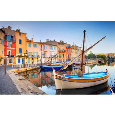 Frankrike: Hamnen i Martigues, Provence, 1000 bitar