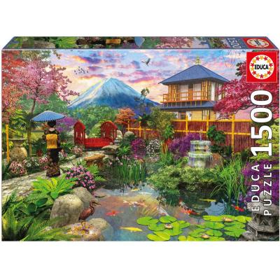 Davison: Den japanska trädgården, 1500 bitar