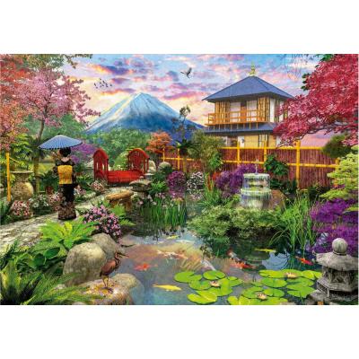 Bild av Davison: Den japanska trädgården, 1500 bitar