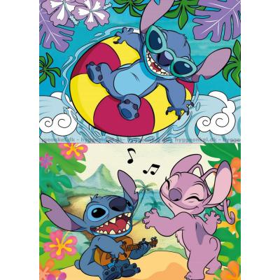 Bild av Disney: Stitch, 2x100 bitar