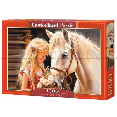 Flickan och hästen, 1000 bitar