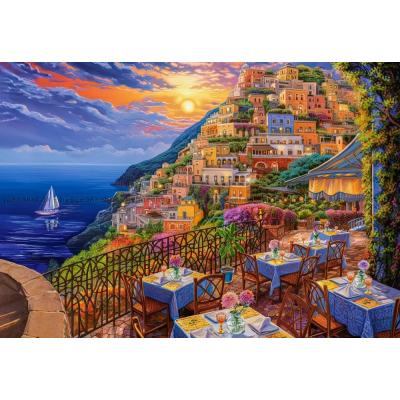 Bild av Italien: Romantiska Positano, 1500 bitar