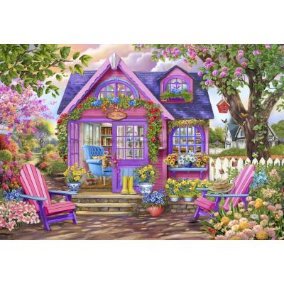 Bild av Det lila huset, 1000 bitar