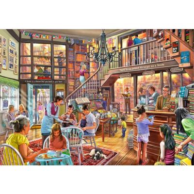 Bild av Crisp: Caféet i bokhandeln, 2000 bitar