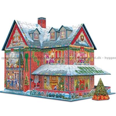 Bild av 3D: Julhuset, 1100 bitar
