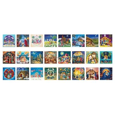 Bild av Julkalender: Ett barn födes i Betlehem, 24x50 bitar