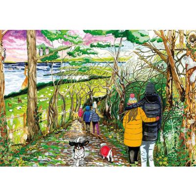 Bild av Blustin: Hunden, 4x500 bitar