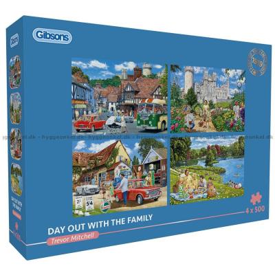 T. Mitchell: En sommardag, 4x500 bitar