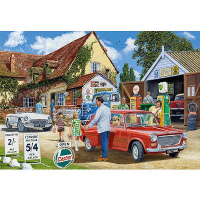 Bild av T. Mitchell: En sommardag, 4x500 bitar