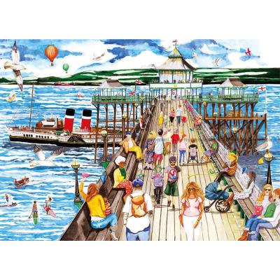 Bild av Blustin: Clevedon, 1000 bitar
