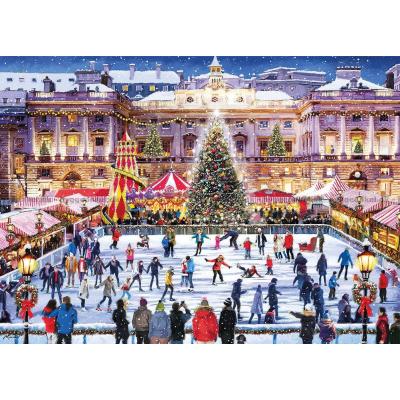 Bild av Macneil: På skridskobanen framför Somerset House, 1000 bitar